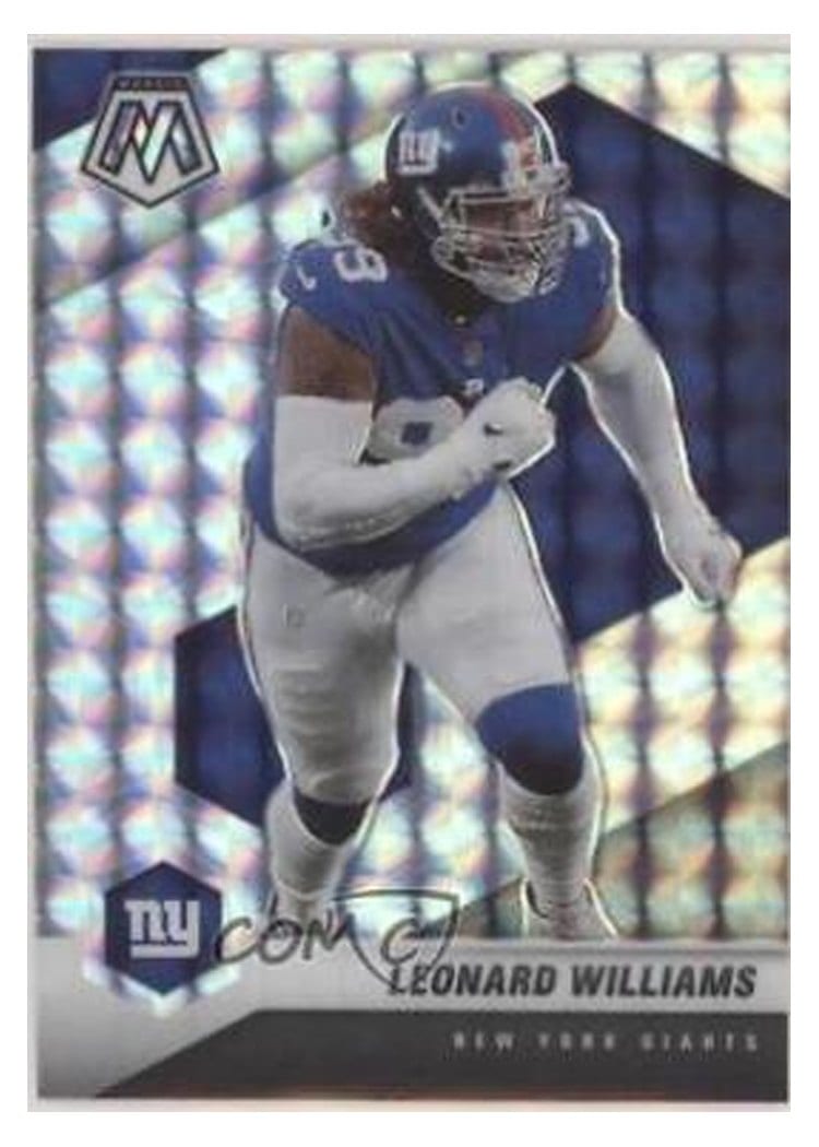 2021 Panini Mosaic Base Set Leonard Williams #154 card