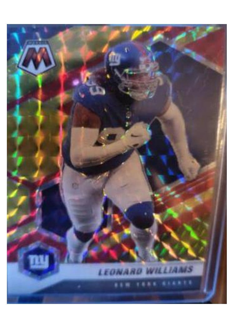 2021 Panini Mosaic Base Set Leonard Williams #154 card