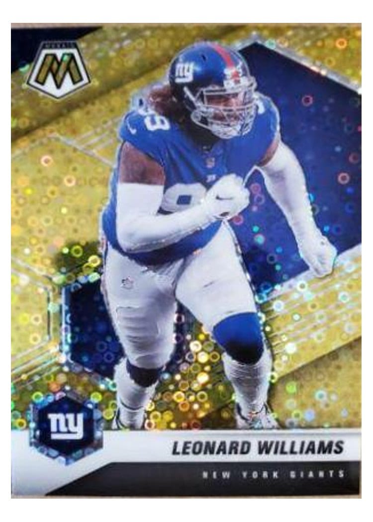 2021 Panini Mosaic Base Set Leonard Williams #154 card