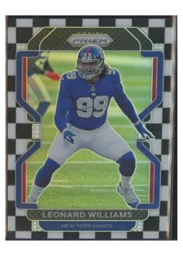 2021 Panini Prizm Base Set Leonard Williams #233 card