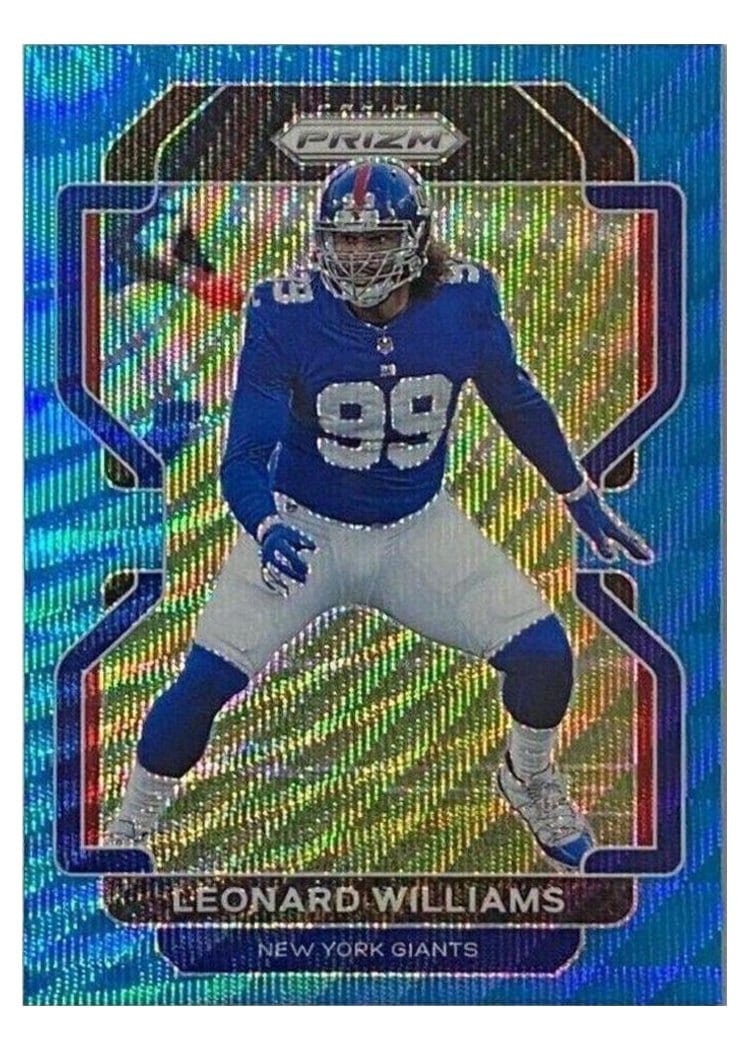 2021 Panini Prizm Base Set Leonard Williams #233 card