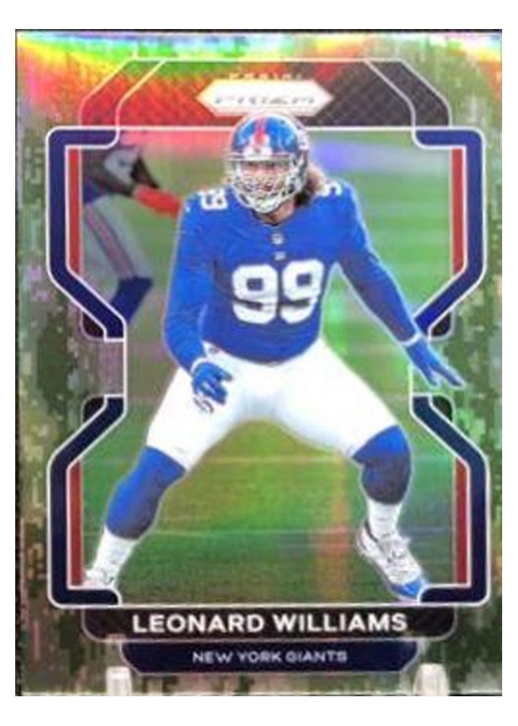 2021 Panini Prizm Base Set Leonard Williams #233 card