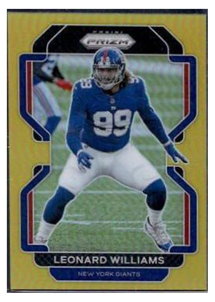 2021 Panini Prizm Base Set Leonard Williams #233 card