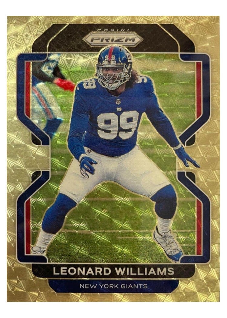 2021 Panini Prizm Base Set Leonard Williams #233 card