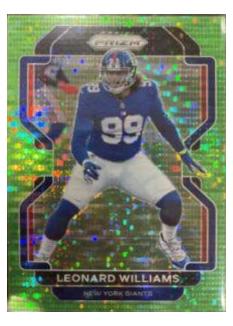 2021 Panini Prizm Base Set Leonard Williams #233 card