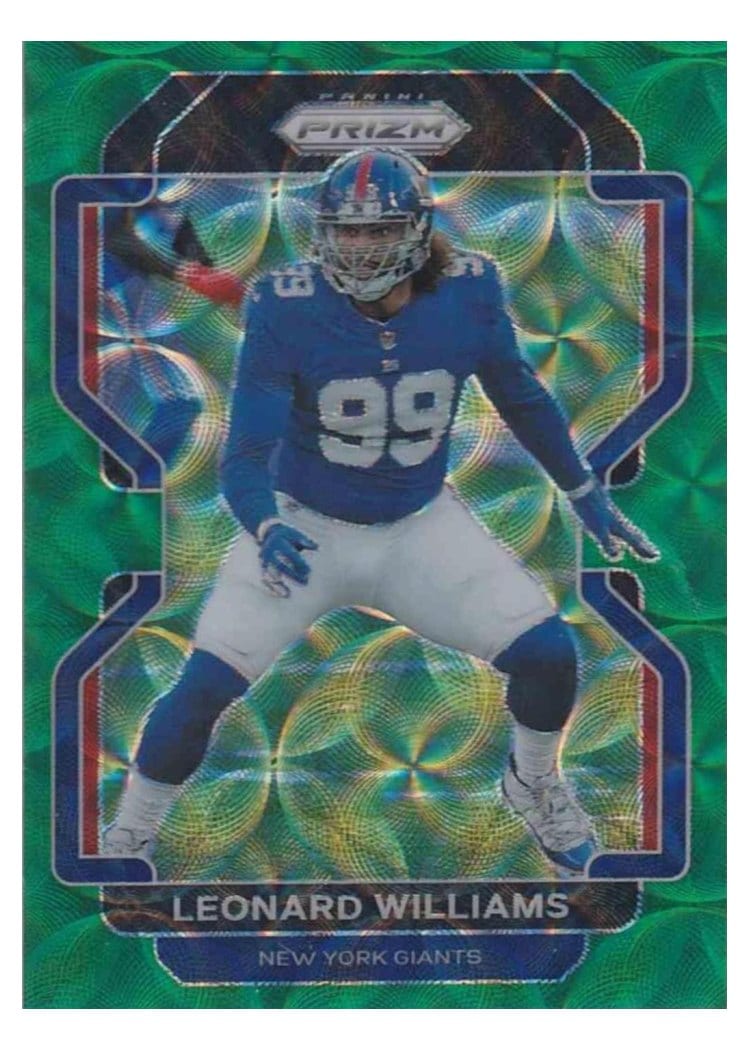 2021 Panini Prizm Base Set Leonard Williams #233 card