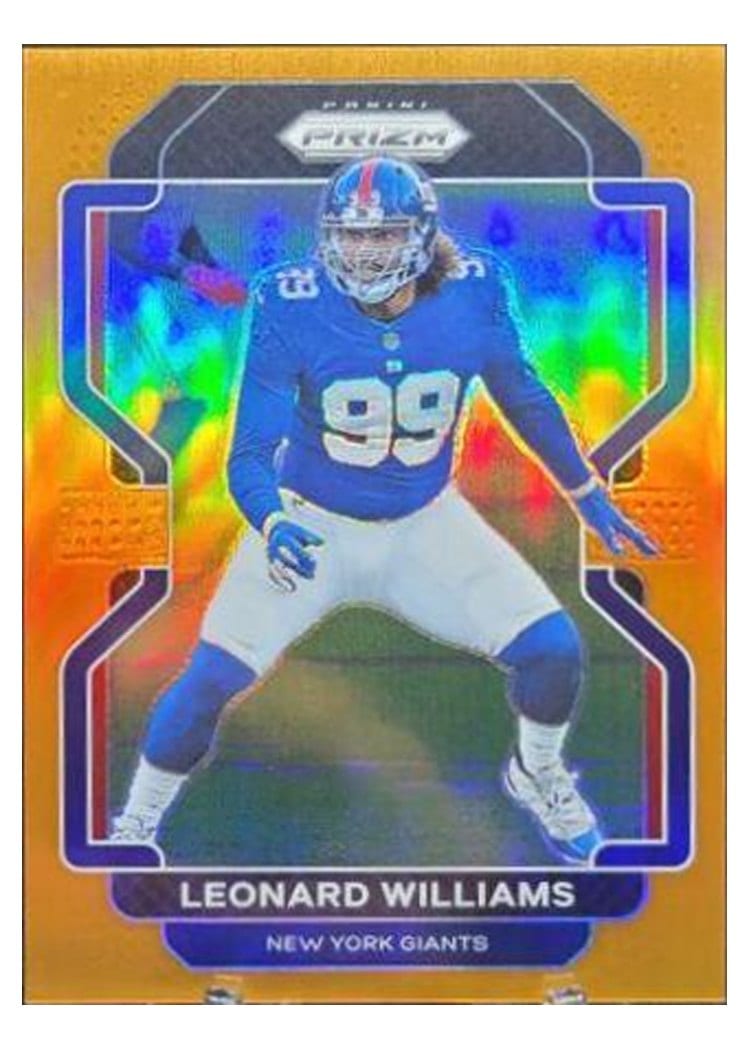 2021 Panini Prizm Base Set Leonard Williams #233 card