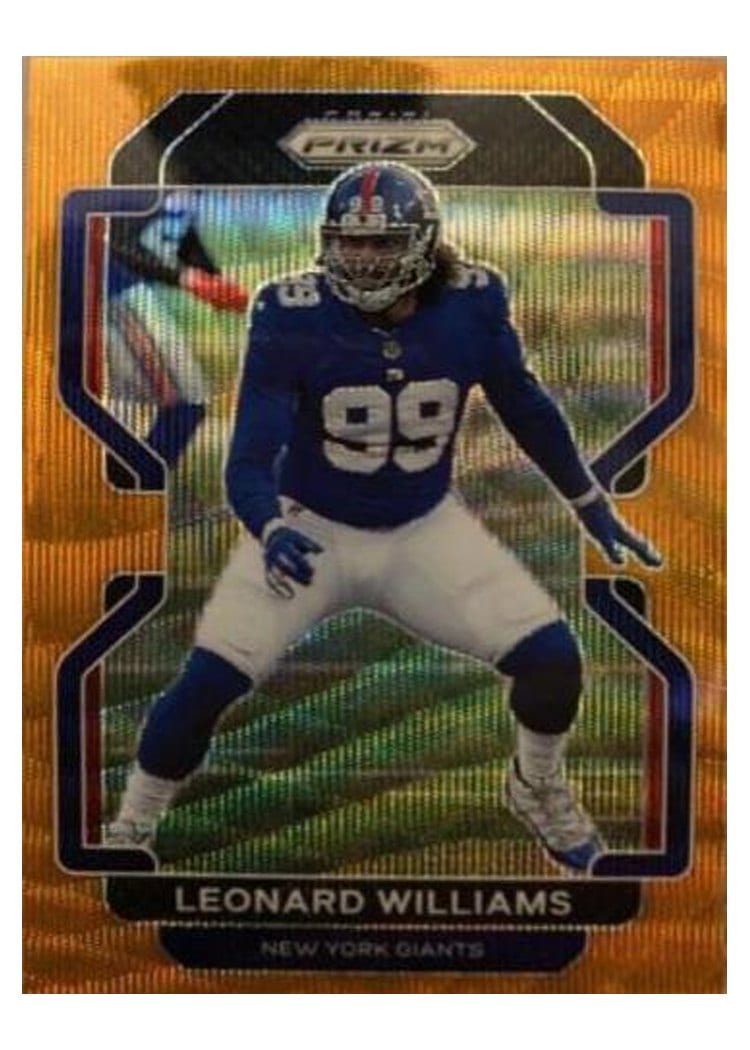 2021 Panini Prizm Base Set Leonard Williams #233 card