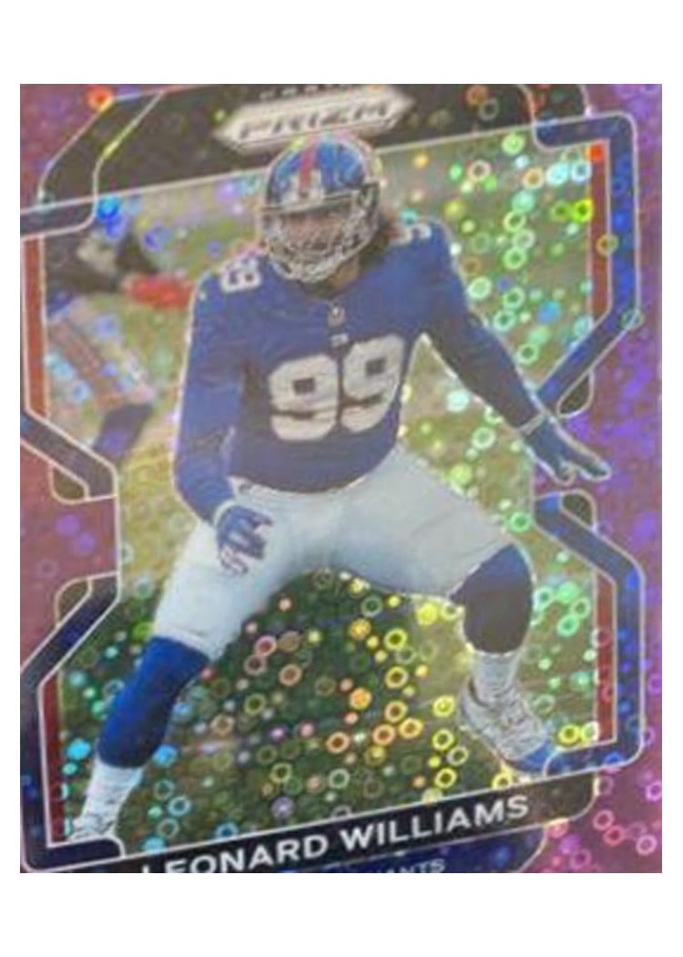 2021 Panini Prizm Base Set Leonard Williams #233 card