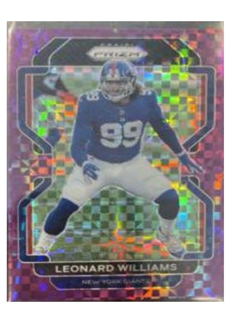 2021 Panini Prizm Base Set Leonard Williams #233 card