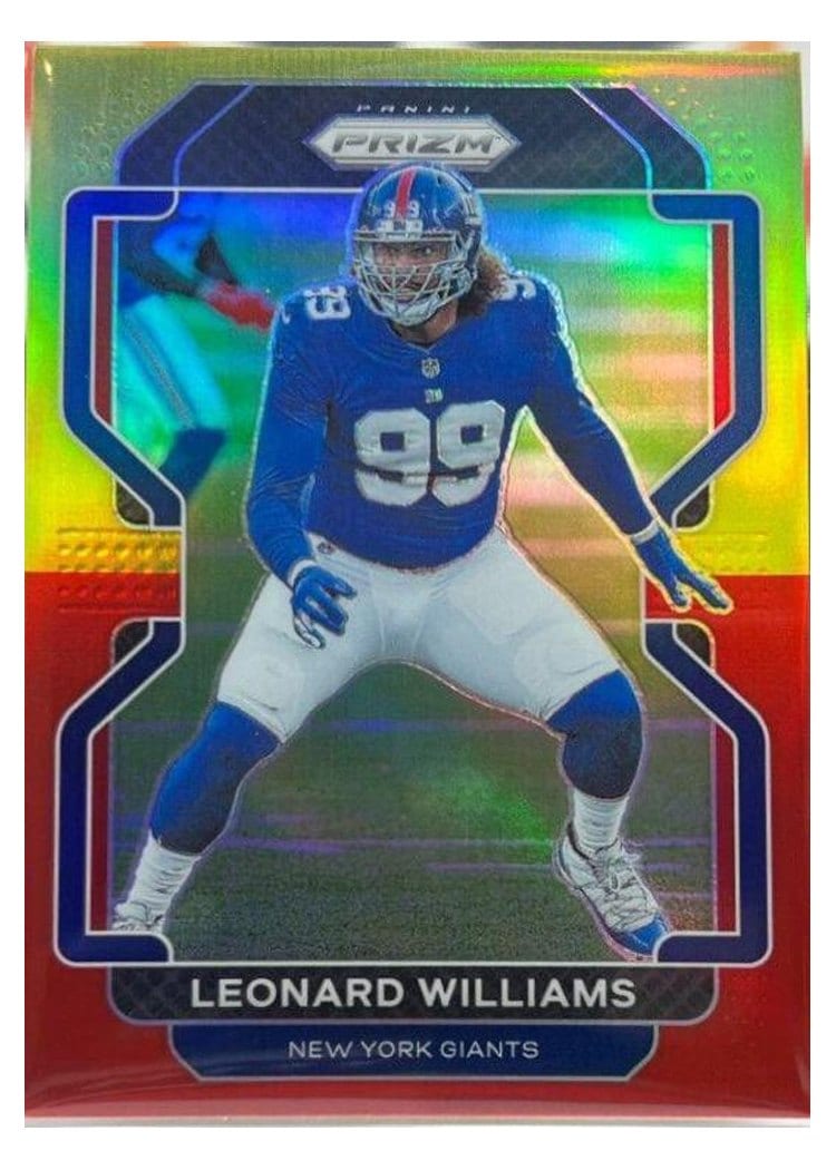 2021 Panini Prizm Base Set Leonard Williams #233 card