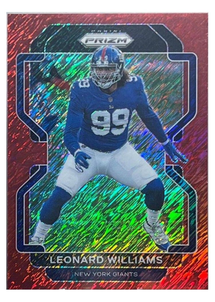 2021 Panini Prizm Base Set Leonard Williams #233 card