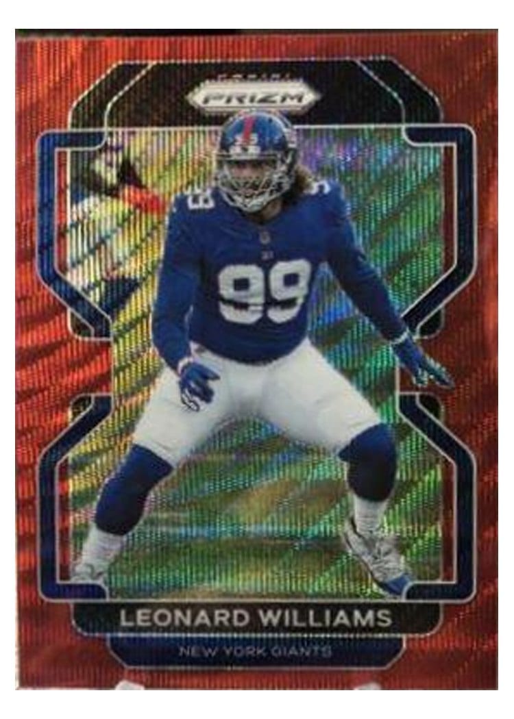 2021 Panini Prizm Base Set Leonard Williams #233 card