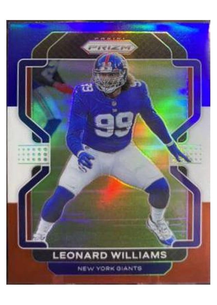 2021 Panini Prizm Base Set Leonard Williams #233 card