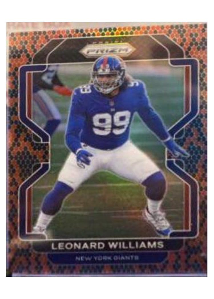 2021 Panini Prizm Base Set Leonard Williams #233 card