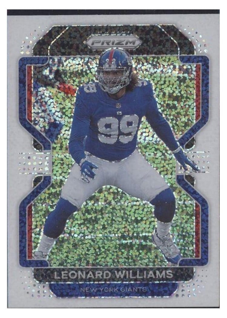 2021 Panini Prizm Base Set Leonard Williams #233 card