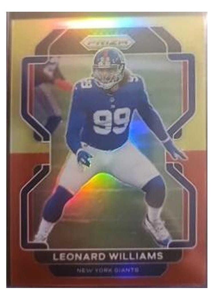 2021 Panini Prizm Base Set Leonard Williams #233 card