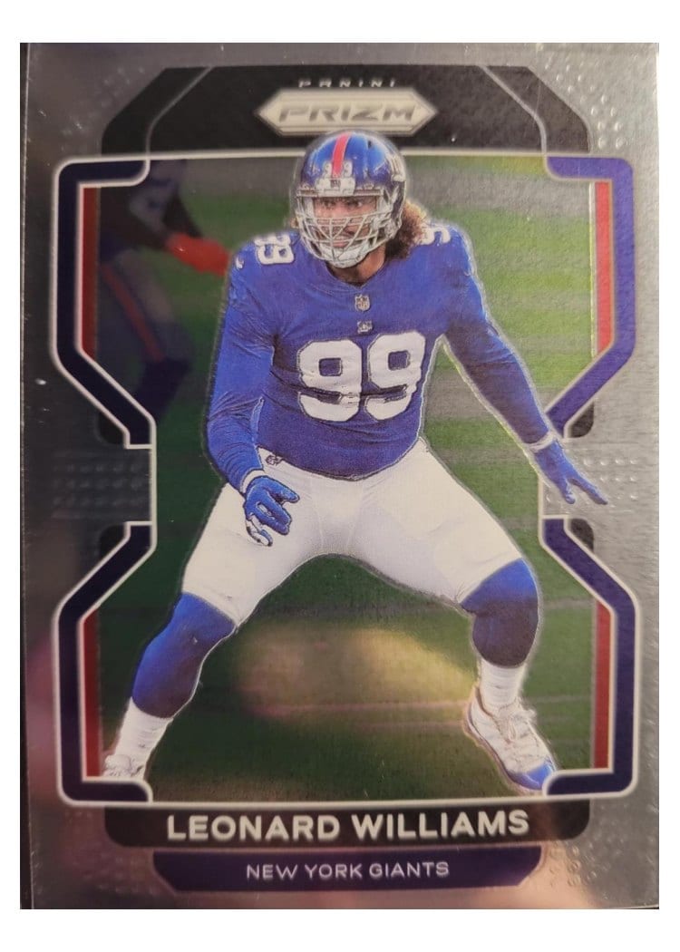 2021 Panini Prizm Base Set Leonard Williams #233 card