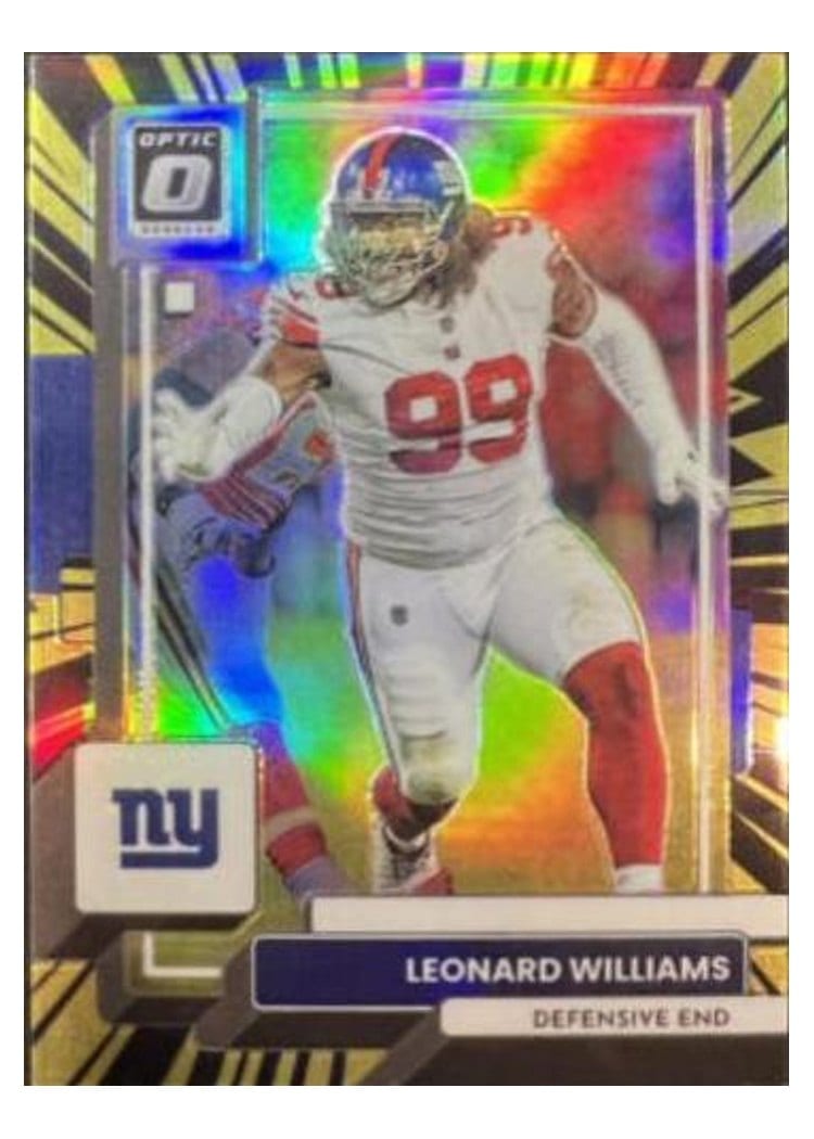 2022 Donruss Optic Base Set Leonard Williams #148 card