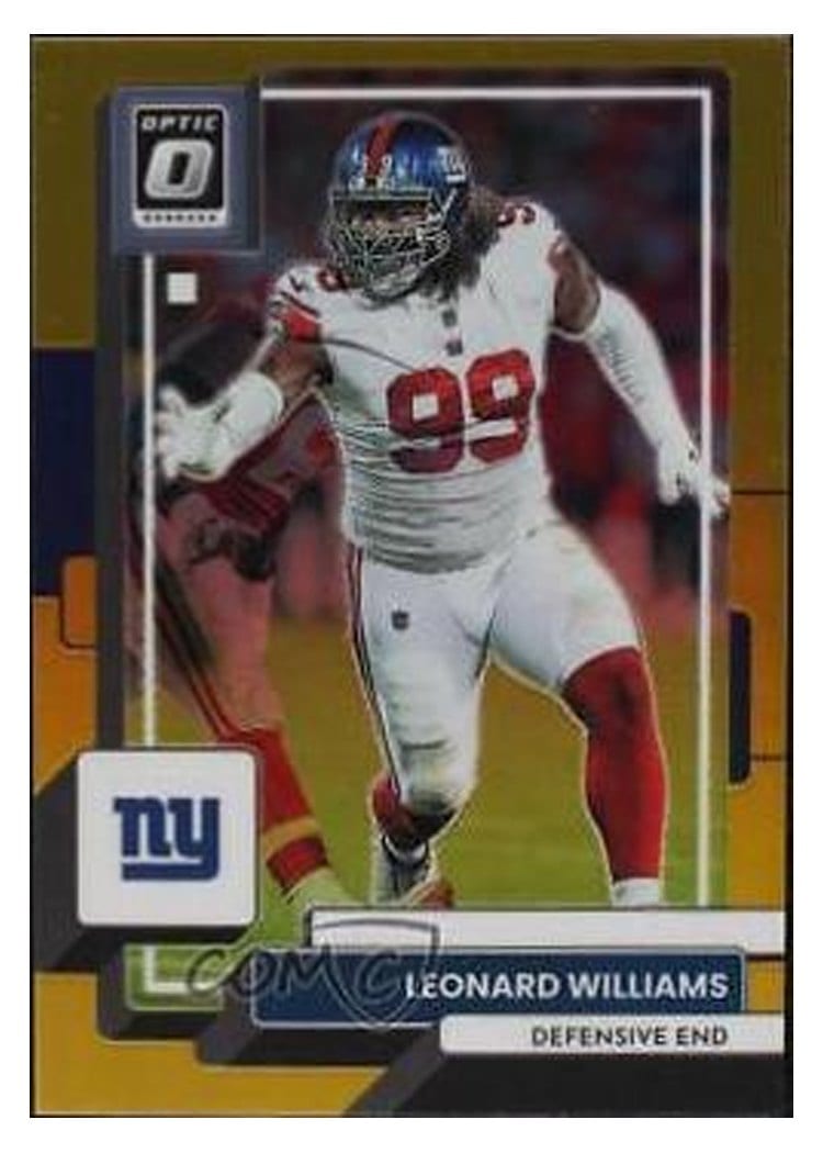 2022 Donruss Optic Base Set Leonard Williams #148 card