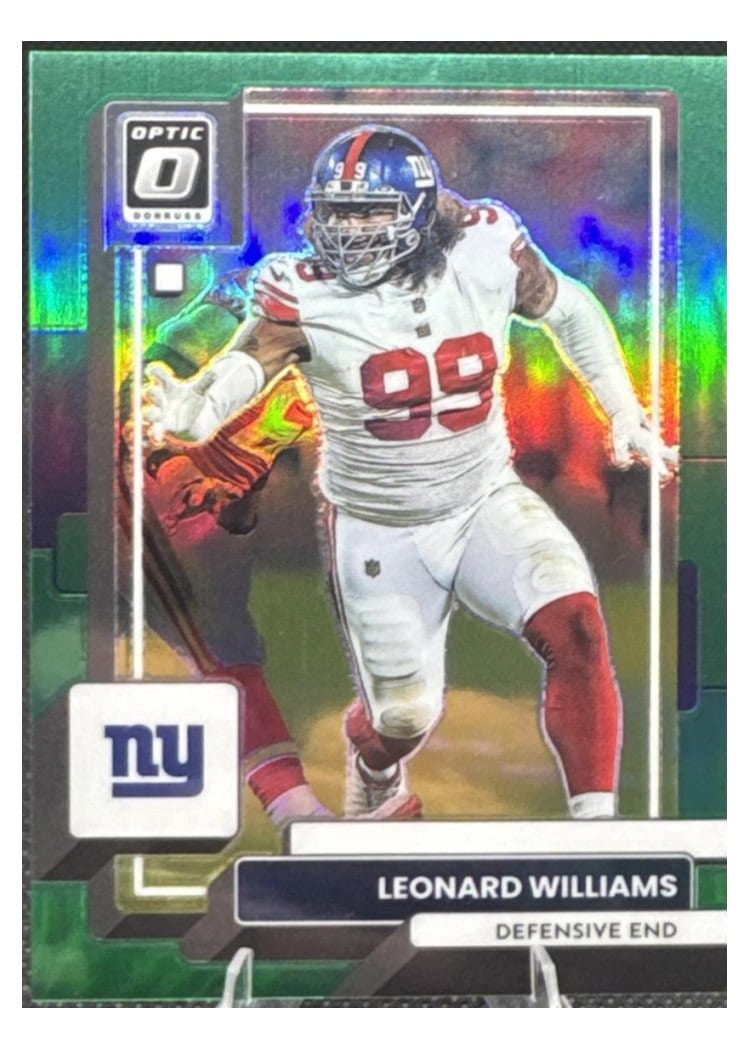 2022 Donruss Optic Base Set Leonard Williams #148 card