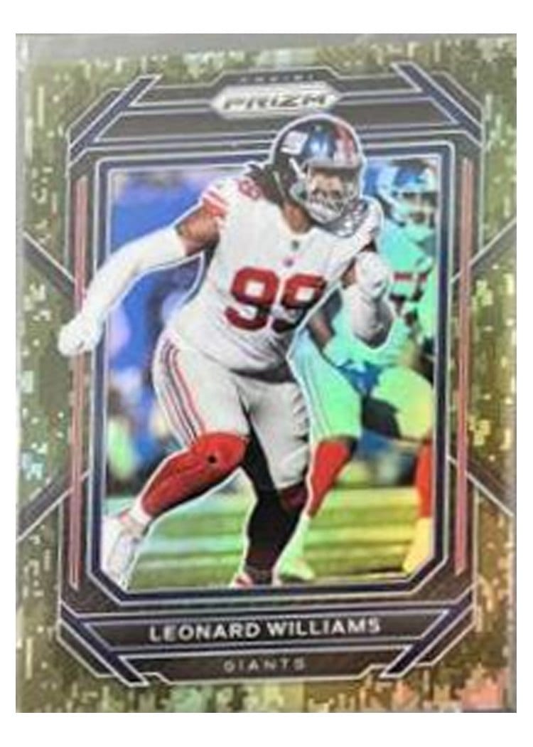 2022 Panini Prizm Base Set Leonard Williams #222 card