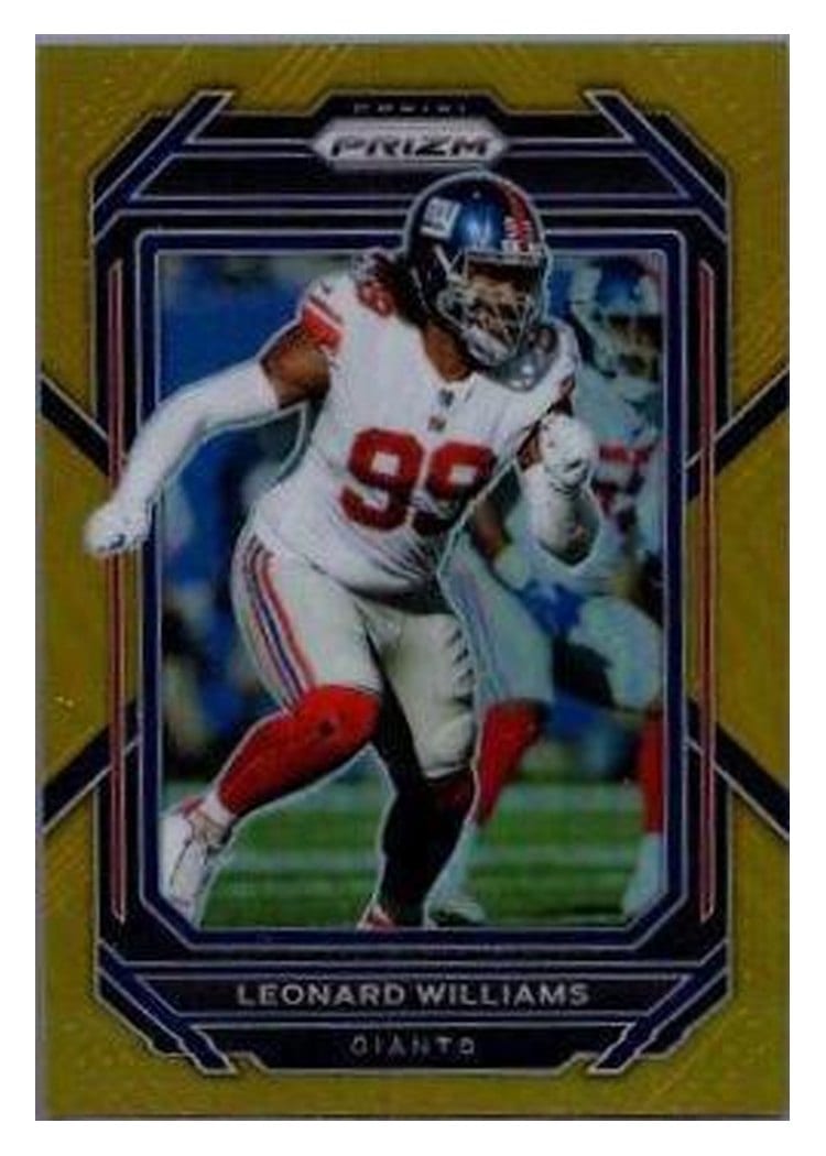 2022 Panini Prizm Base Set Leonard Williams #222 card