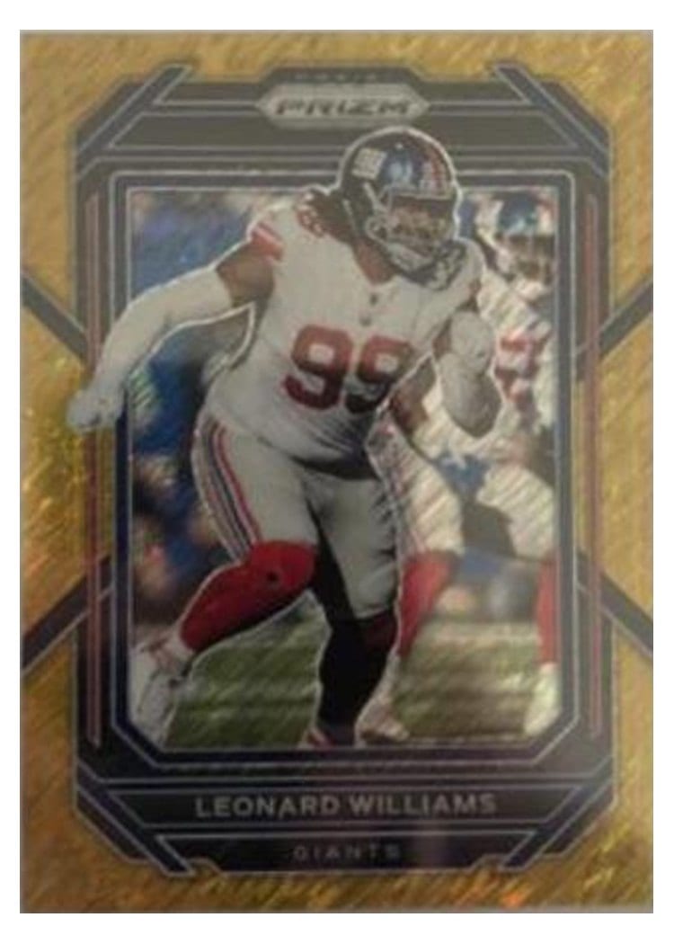 2022 Panini Prizm Base Set Leonard Williams #222 card