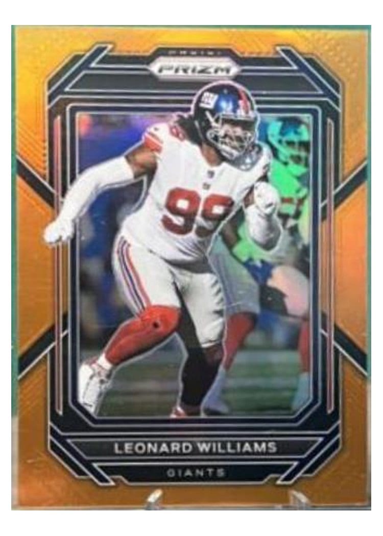 2022 Panini Prizm Base Set Leonard Williams #222 card