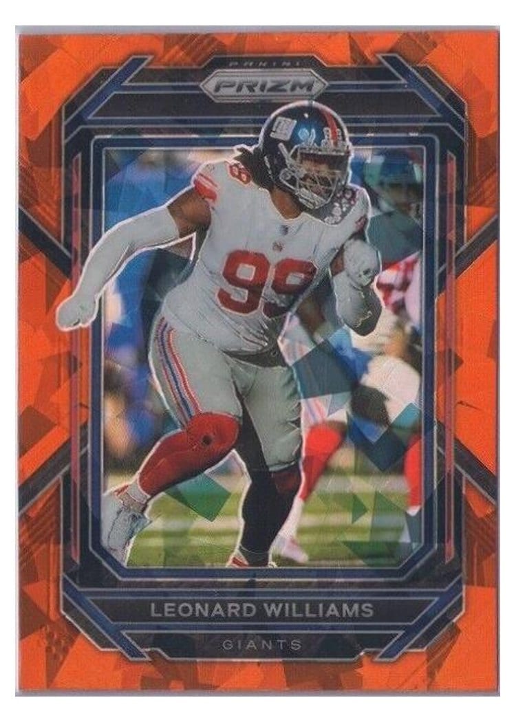 2022 Panini Prizm Base Set Leonard Williams #222 card
