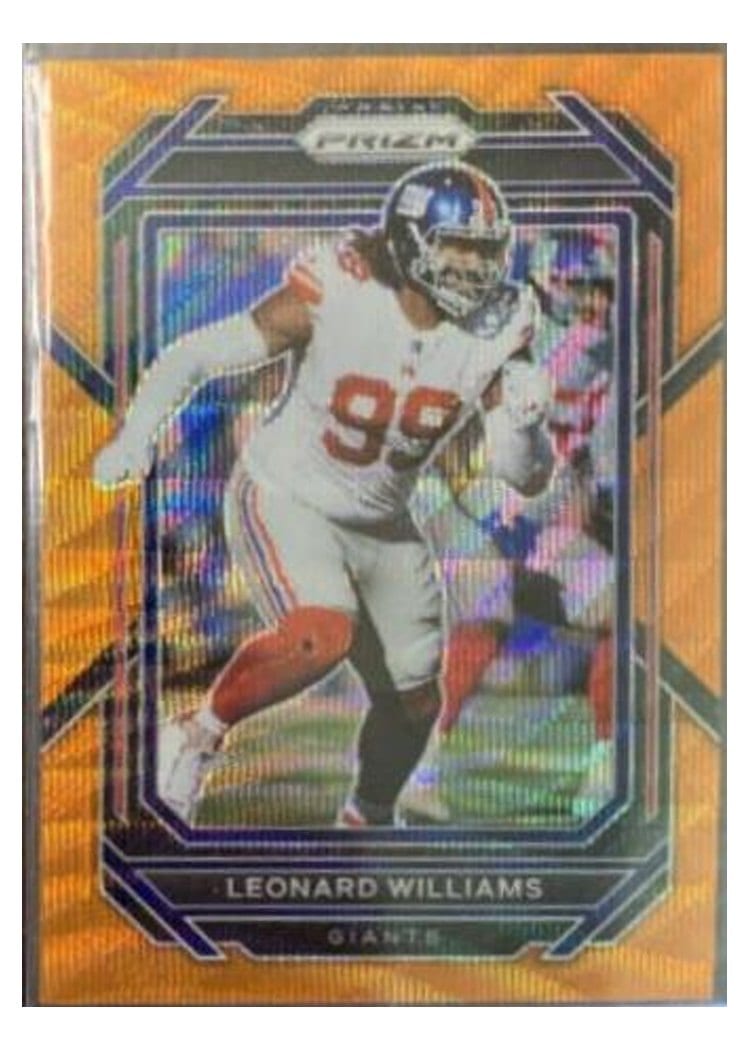 2022 Panini Prizm Base Set Leonard Williams #222 card