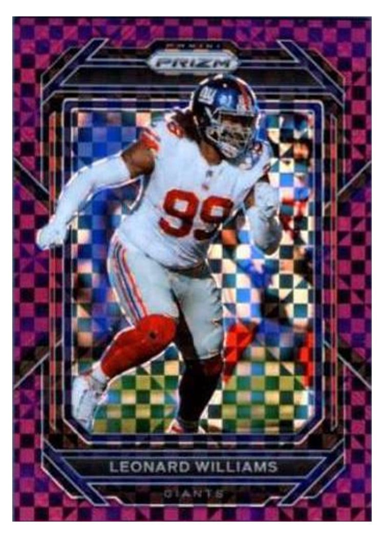 2022 Panini Prizm Base Set Leonard Williams #222 card
