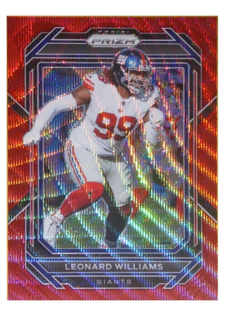 2022 Panini Prizm Base Set Leonard Williams #222 card