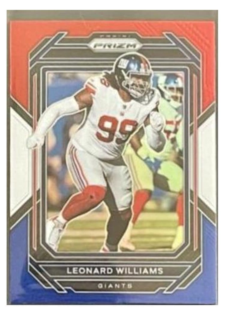 2022 Panini Prizm Base Set Leonard Williams #222 card