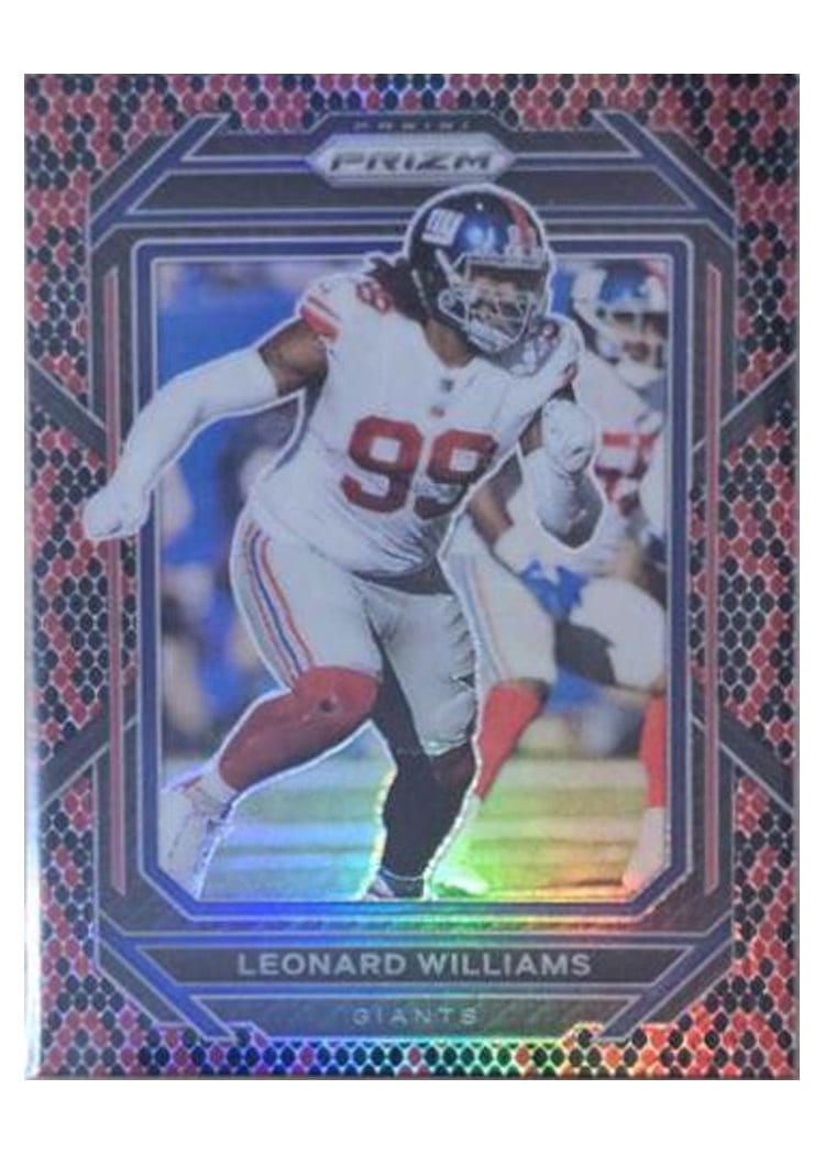 2022 Panini Prizm Base Set Leonard Williams #222 card