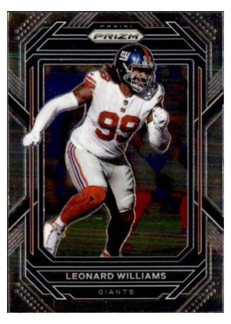 2022 Panini Prizm Base Set Leonard Williams #222 card