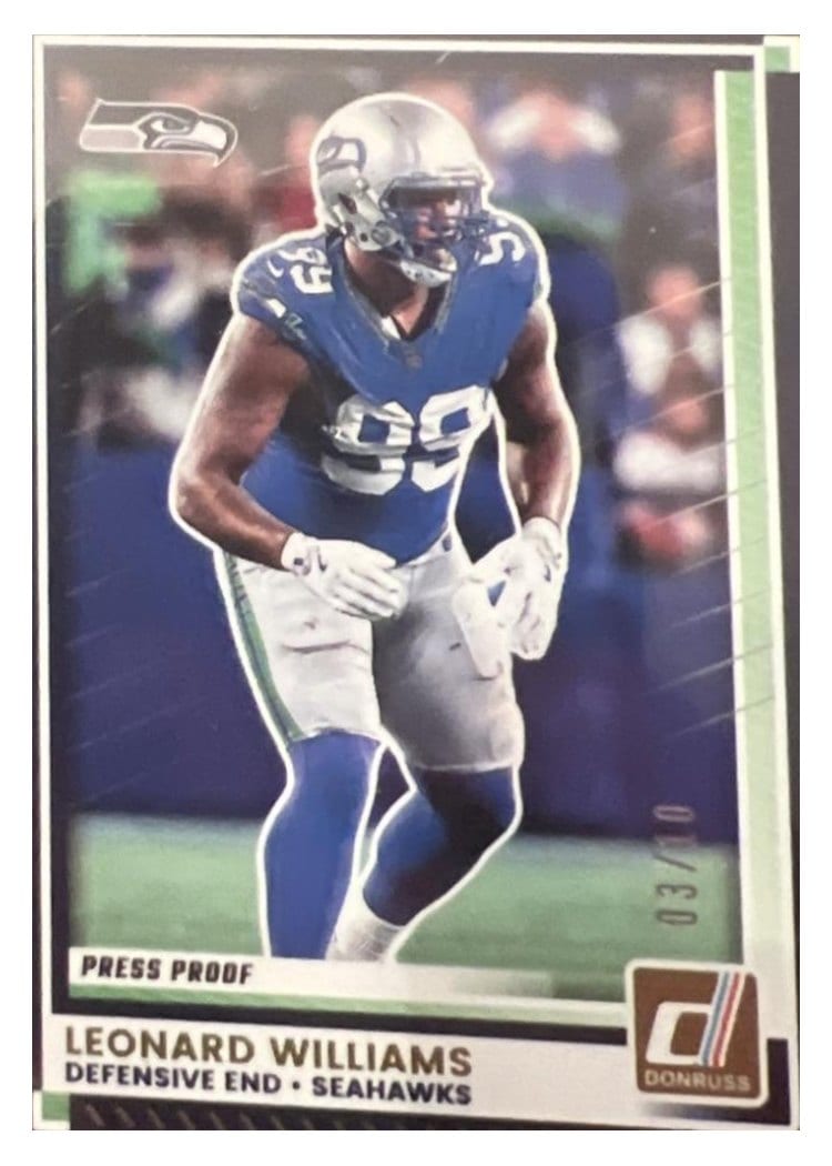 2025 Donruss Base Set Leonard Williams #136 card