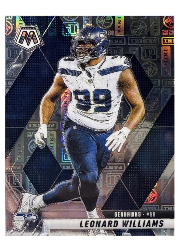 2025 Panini Mosaic Base Set Leonard Williams #61 card