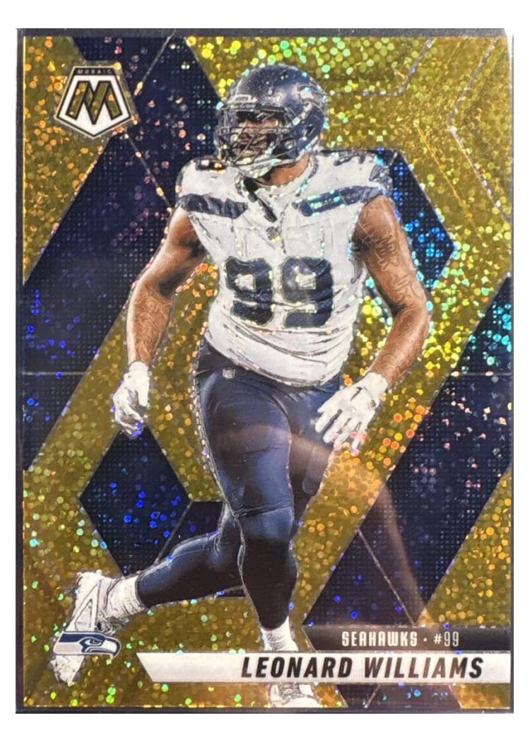 2025 Panini Mosaic Base Set Leonard Williams #61 card