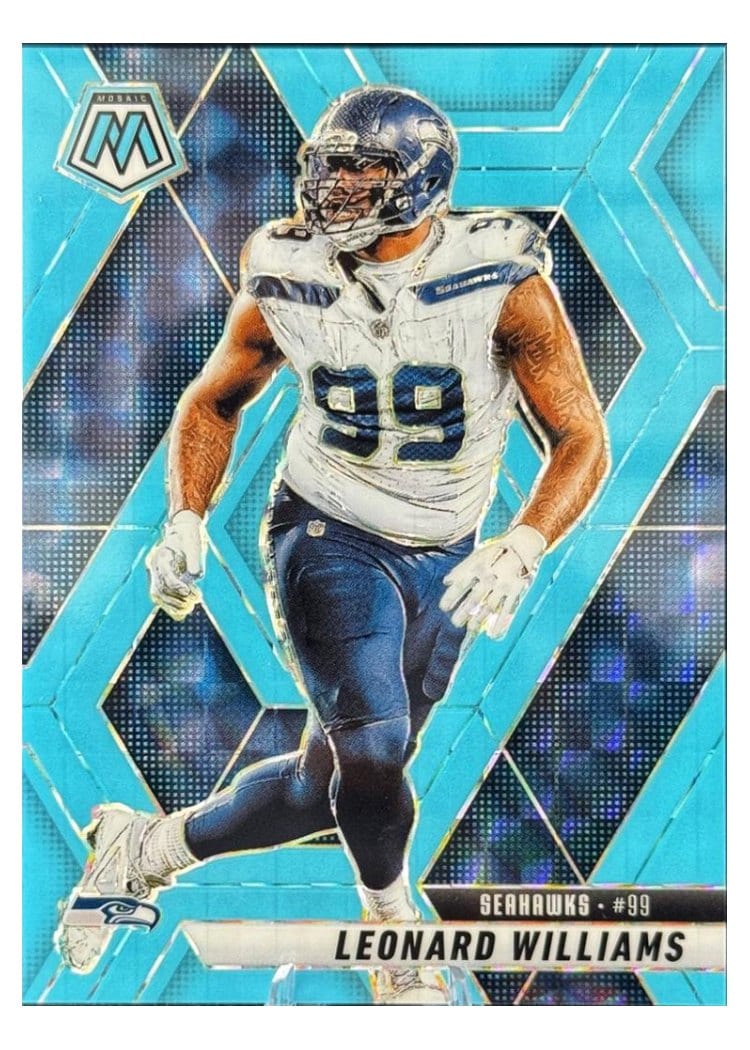 2025 Panini Mosaic Base Set Leonard Williams #61 card