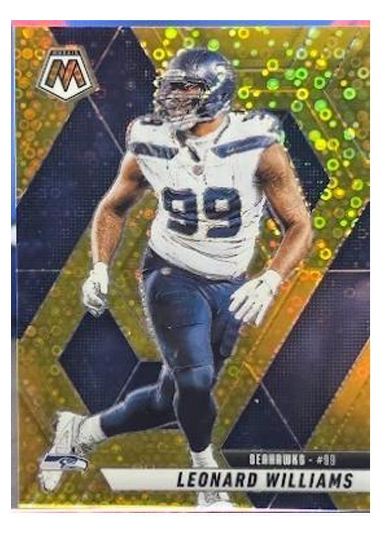 2025 Panini Mosaic Base Set Leonard Williams #61 card