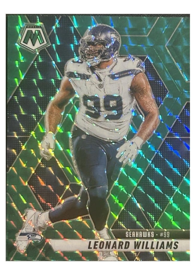 2025 Panini Mosaic Base Set Leonard Williams #61 card