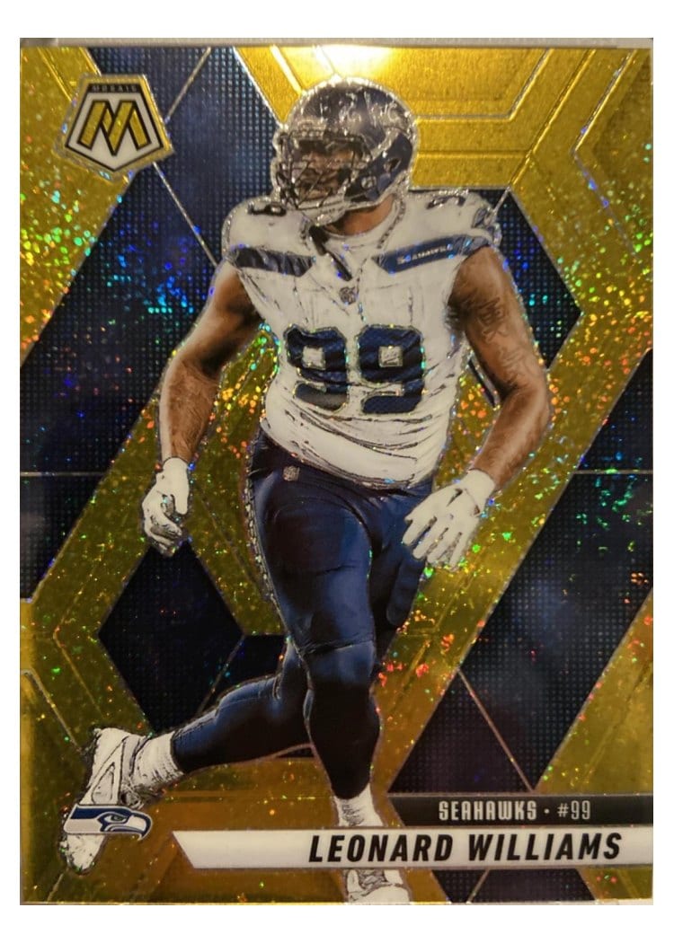 2025 Panini Mosaic Base Set Leonard Williams #61 card
