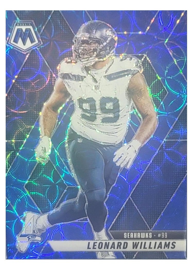 2025 Panini Mosaic Base Set Leonard Williams #61 card