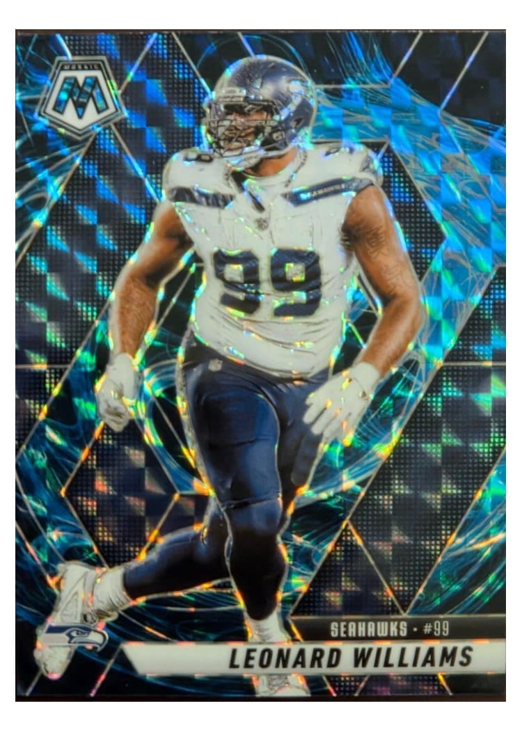 2025 Panini Mosaic Base Set Leonard Williams #61 card