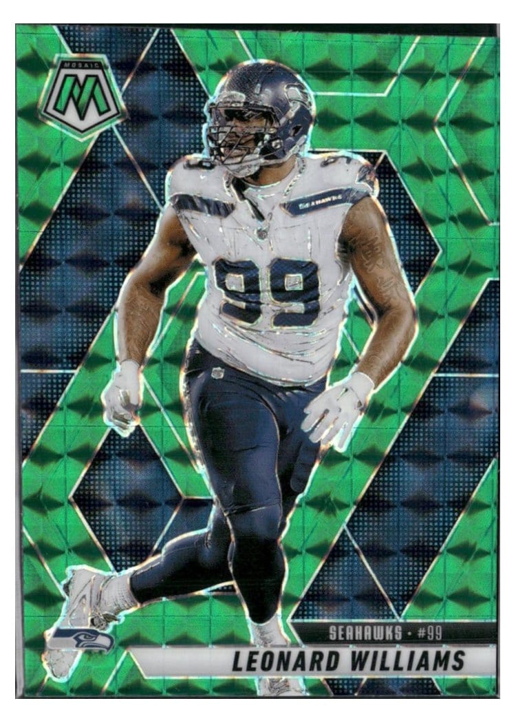 2025 Panini Mosaic Base Set Leonard Williams #61 card