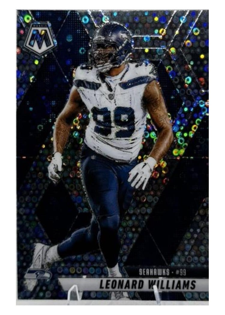 2025 Panini Mosaic Base Set Leonard Williams #61 card