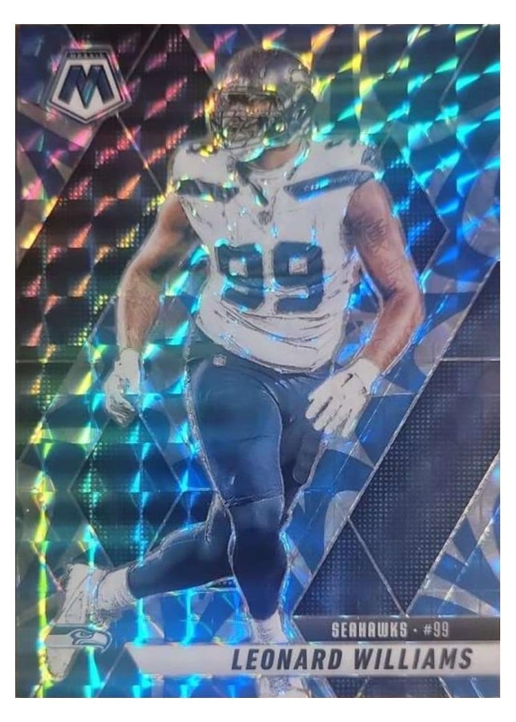2025 Panini Mosaic Base Set Leonard Williams #61 card