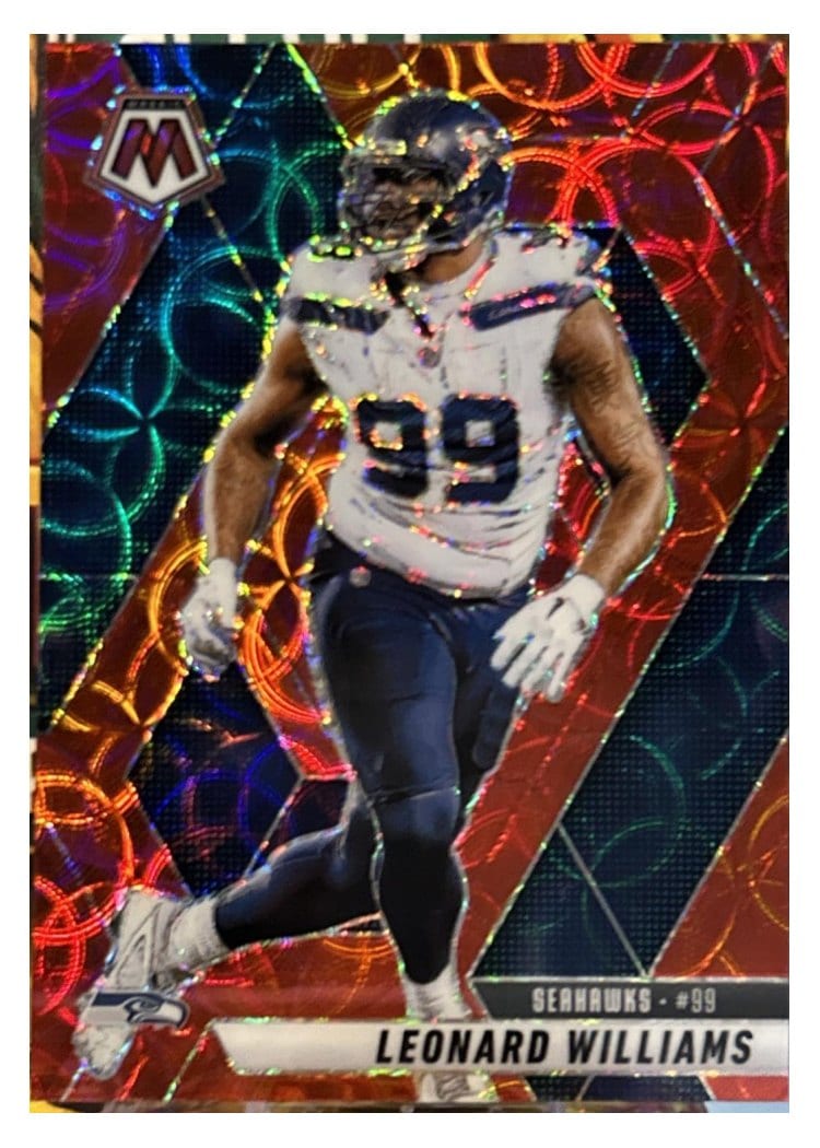 2025 Panini Mosaic Base Set Leonard Williams #61 card