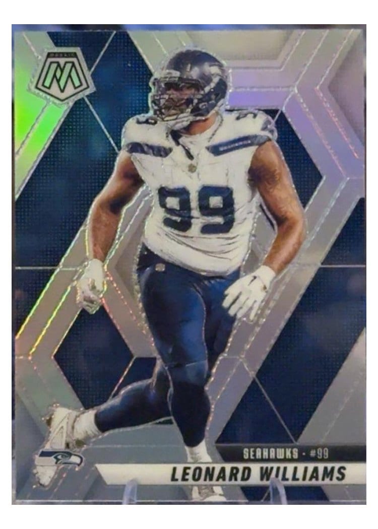2025 Panini Mosaic Base Set Leonard Williams #61 card